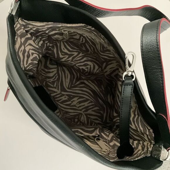 Brighton Rockwell Studded Pebbled Leather Shoulder Bag - Picture 15 of 16